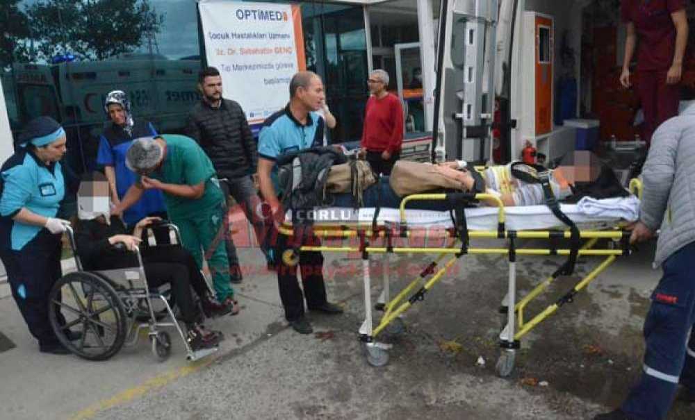 Trafik Kazası: 2 Yaralı