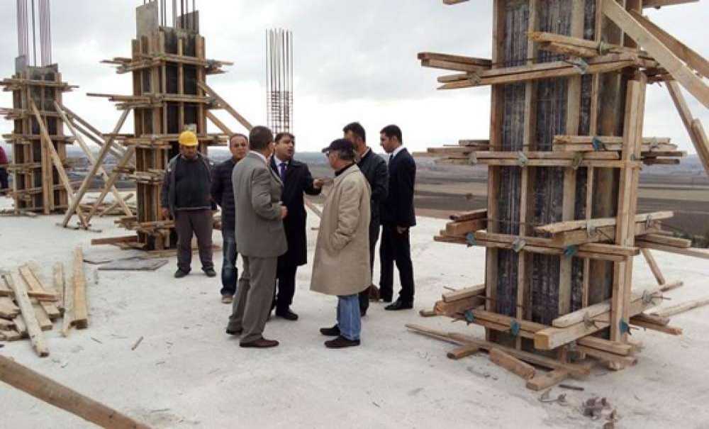 Vali Yardımcısı Şaşmaz Ergene'de Yapımı Süren İnşaatları İnceledi