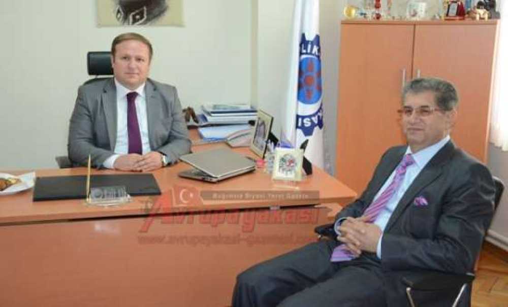 Çorlu Kaymakamı Hulusi Doğan'dan Öz İplik - İş Sendikasına Ziyaret