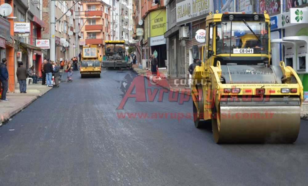 Altyapının Bittiği Yerler Asfaltlanıyor