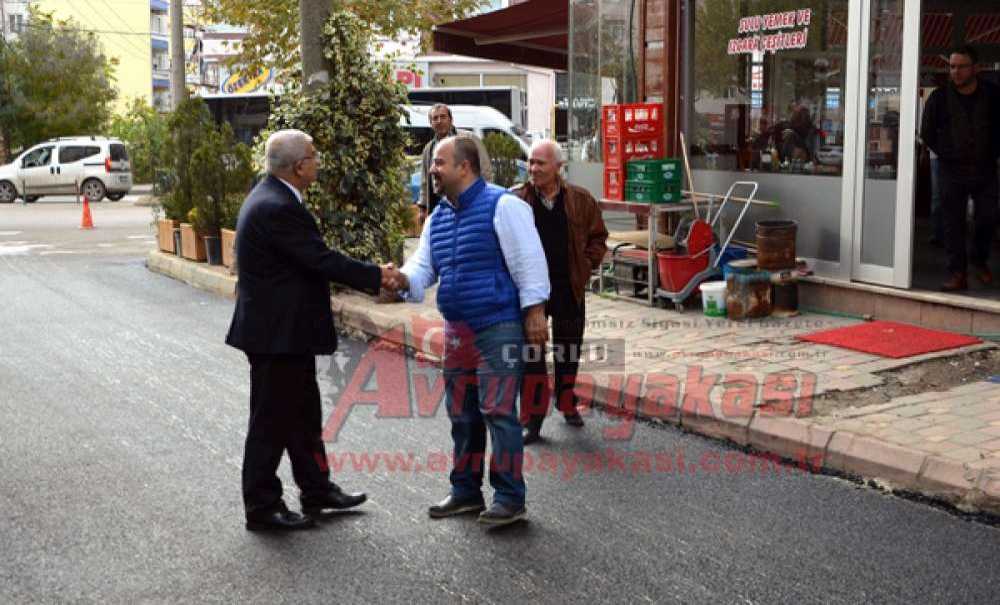 Altyapının Bittiği Yerler Asfaltlanıyor