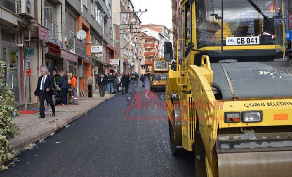 Altyapının Bittiği Yerler Asfaltlanıyor