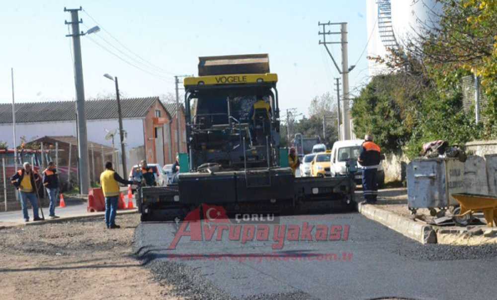 Eski Sanayi Asfaltlanıyor