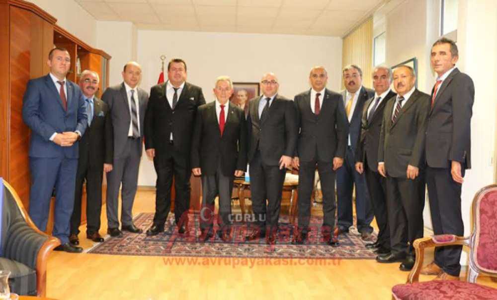 Trakya İş Dünyasının Temsilcileri Stuttgart´ta Fuara Katıldı