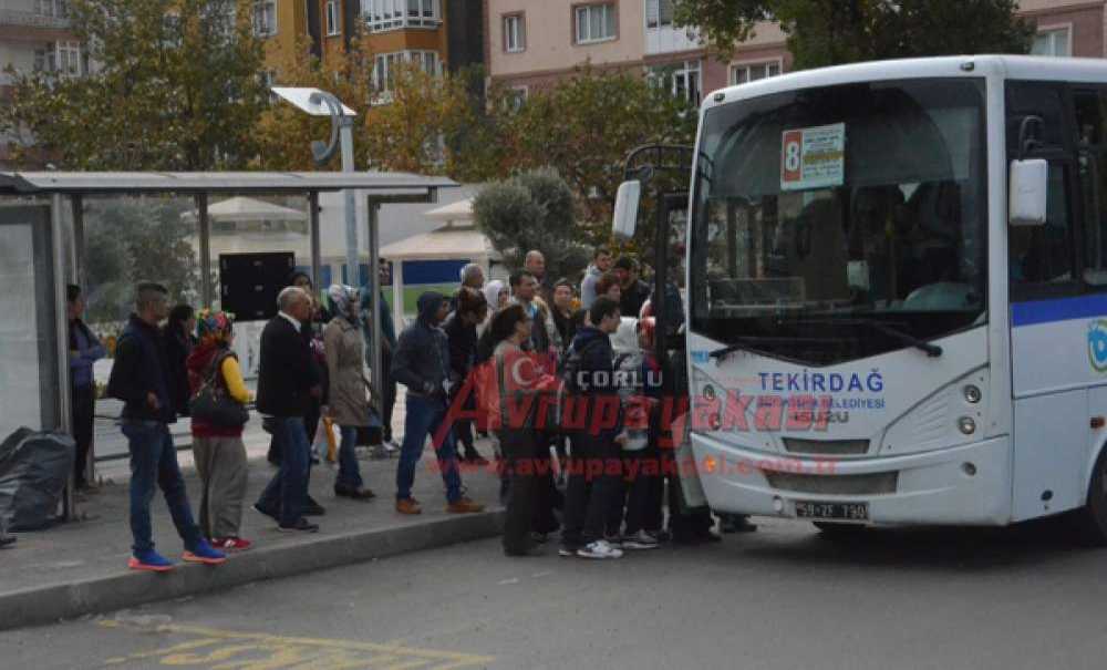 Ukome'den Çorlu Ve Ergene Arasında Halk Otobüsüne Ret