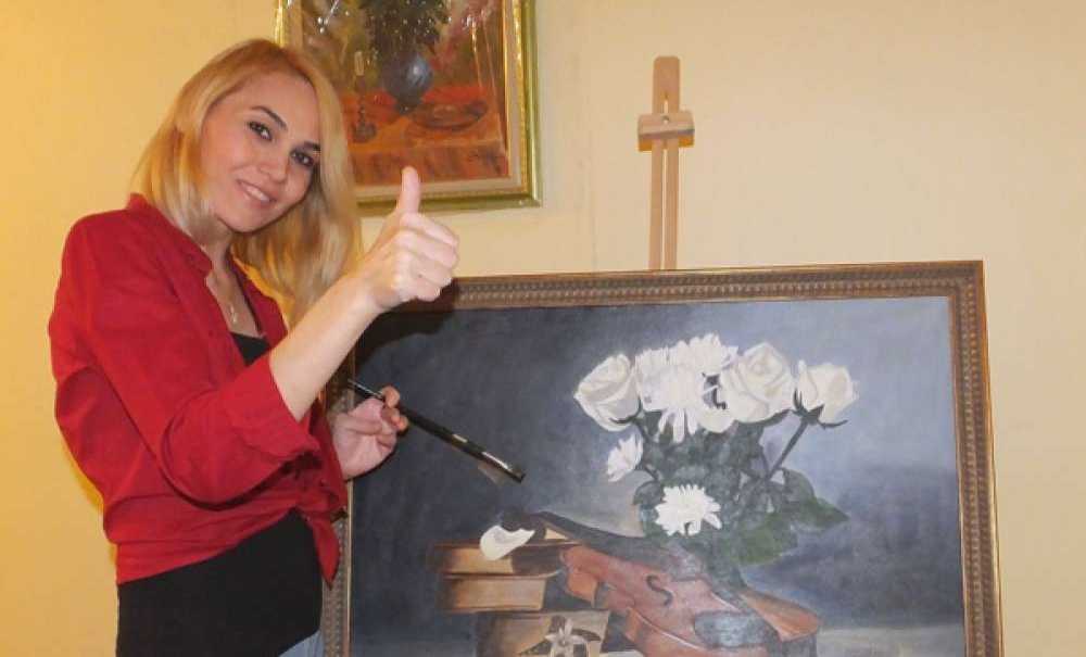 Ev Hanımlığından Resim Sergisine