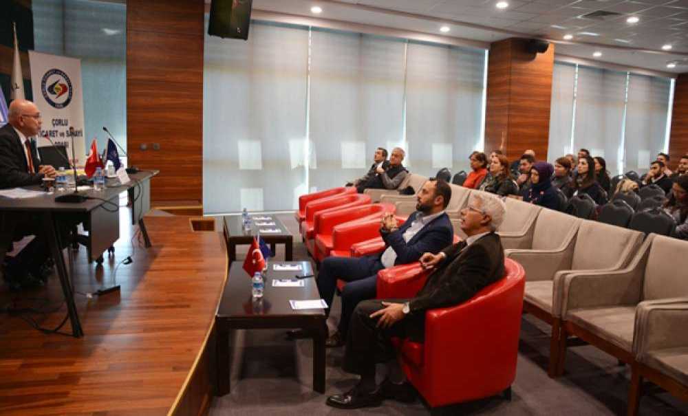 Çorlu Smmmo Ve Çorlu Tso'dan Dış Ticaret Eğitimi