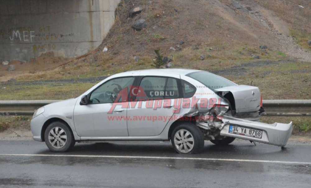 Yağışlı Hava Kazalara Neden Oldu