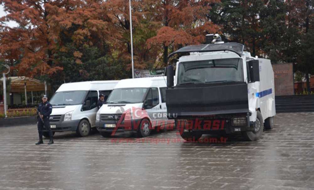 Çorlu'da Geniş Güvenlik Önlemi