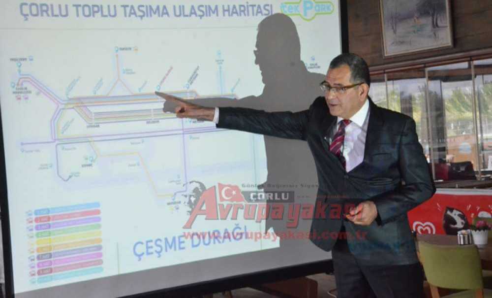 Tekpark'tan Çorlu'da Basın Toplantısı