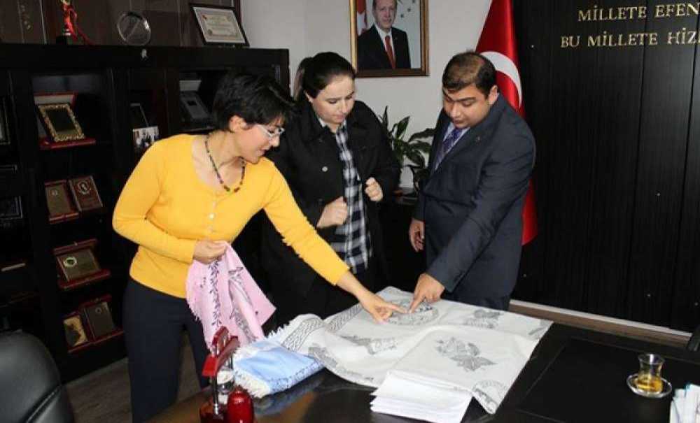 Sulusaray Kaymakamı Demir'den Kaymakam Kızıltoprak'a Ziyaret