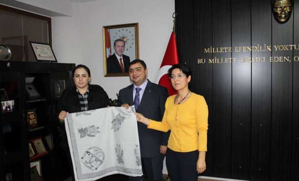 Sulusaray Kaymakamı Demir'den Kaymakam Kızıltoprak'a Ziyaret