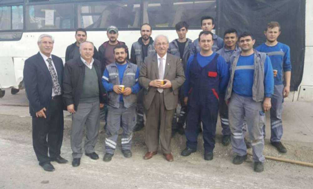 Başkan Albayrak'tan Başkan Dobrucalı'ya Ziyaret