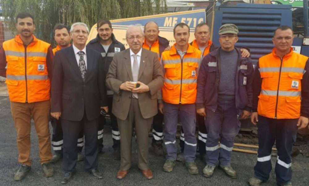 Başkan Albayrak'tan Başkan Dobrucalı'ya Ziyaret