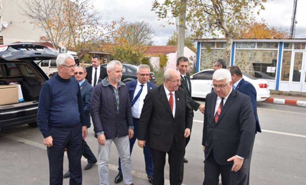 Başkan Albayrak'tan Ergene Velimeşespor Kulübü'ne Ziyaret