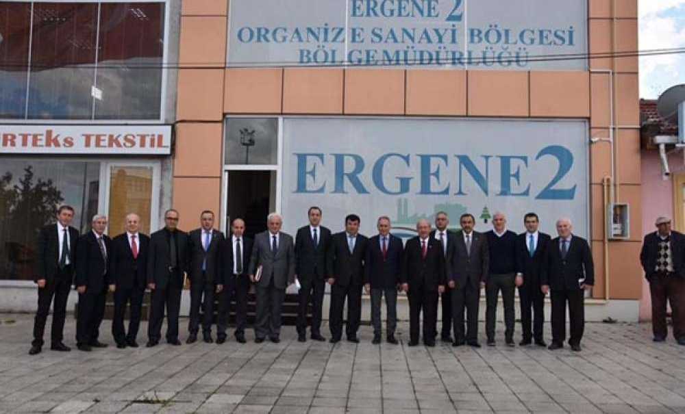 Başkan Albayrak'tan Ergene-2 Osb'ye Ziyaret