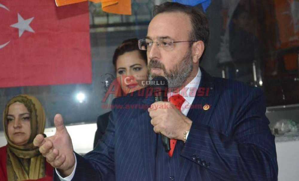 Ak Parti Tekirdağ Milletvekili Mustafa Yel:“Yerel Seçimlerin 2018 Ekim'e Alınma İhtimali Var”