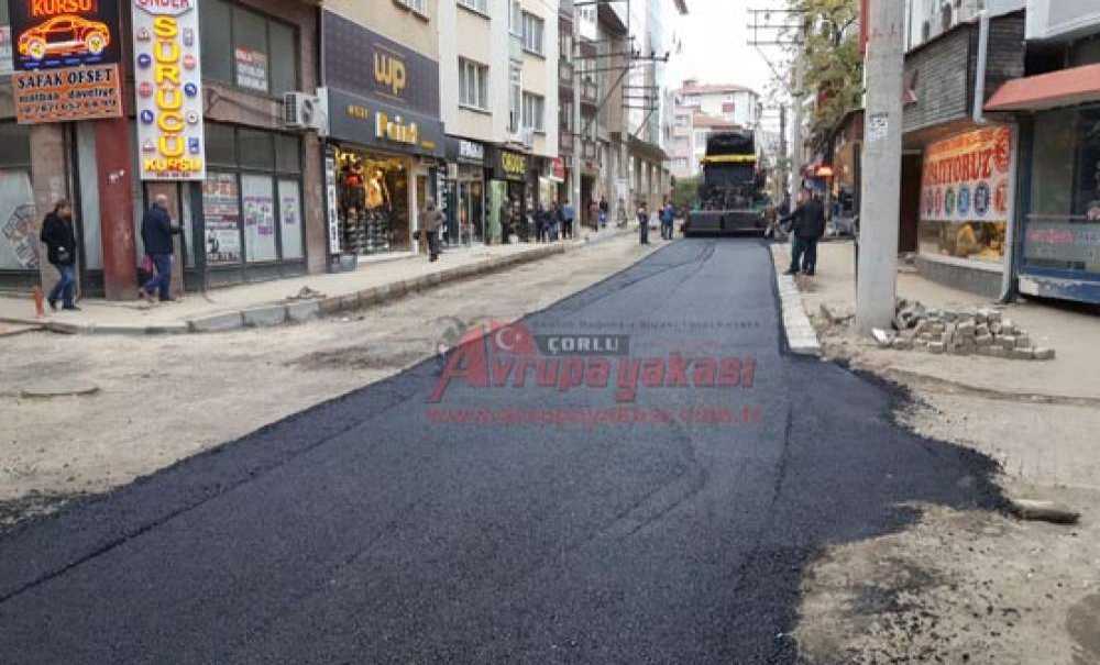 Kumyol Asfaltlanıyor