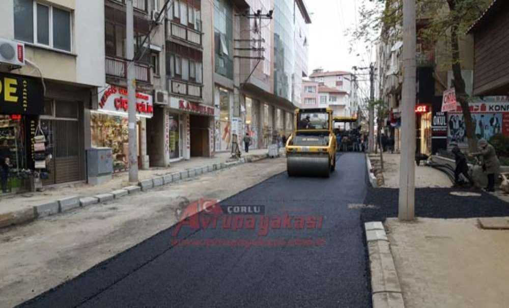 Kumyol Asfaltlanıyor