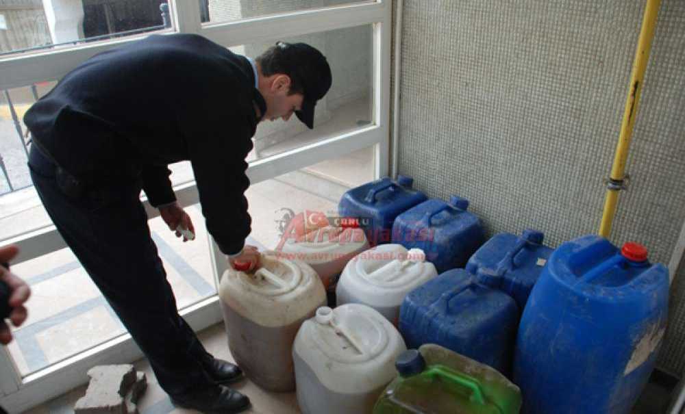 İş Makinesinden Mazot Çalan Şüpheliler Tutuklandı