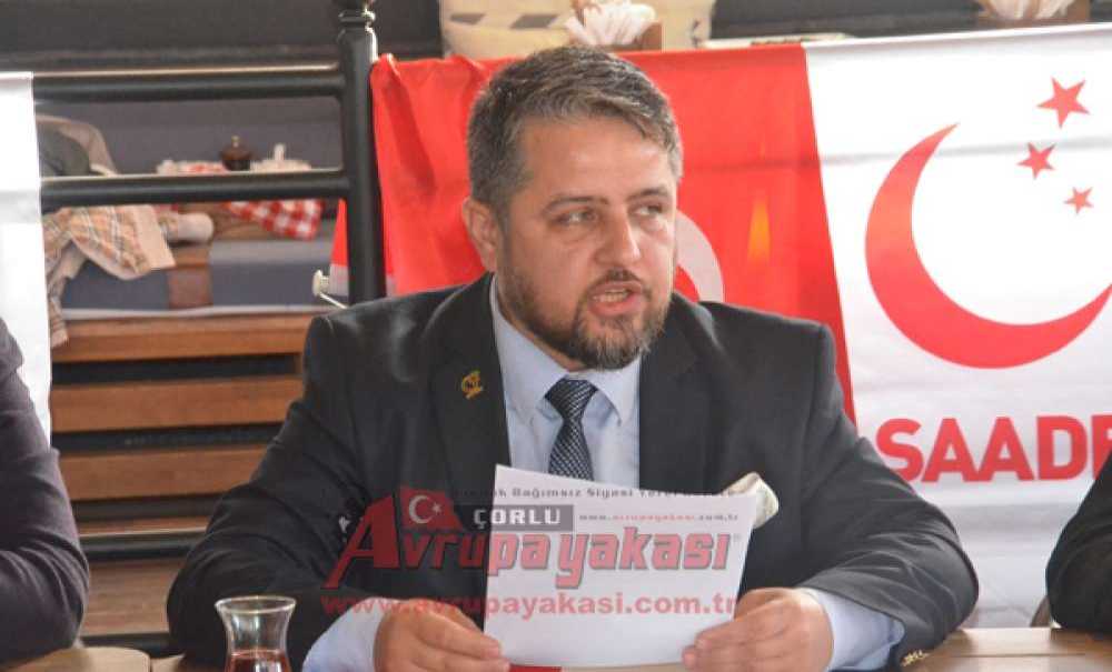 Sp Tekirdağ İl Başkan Yardımcısı Murat Vakitçi; “Bu Çatı Hepimizi Alır”