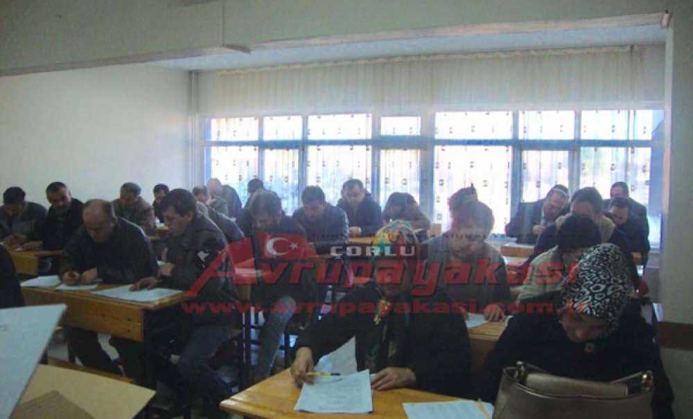 Çorlu Kahveciler Esnaf Odası'ndan Tesk Esnaflık Belgesi Sınavı