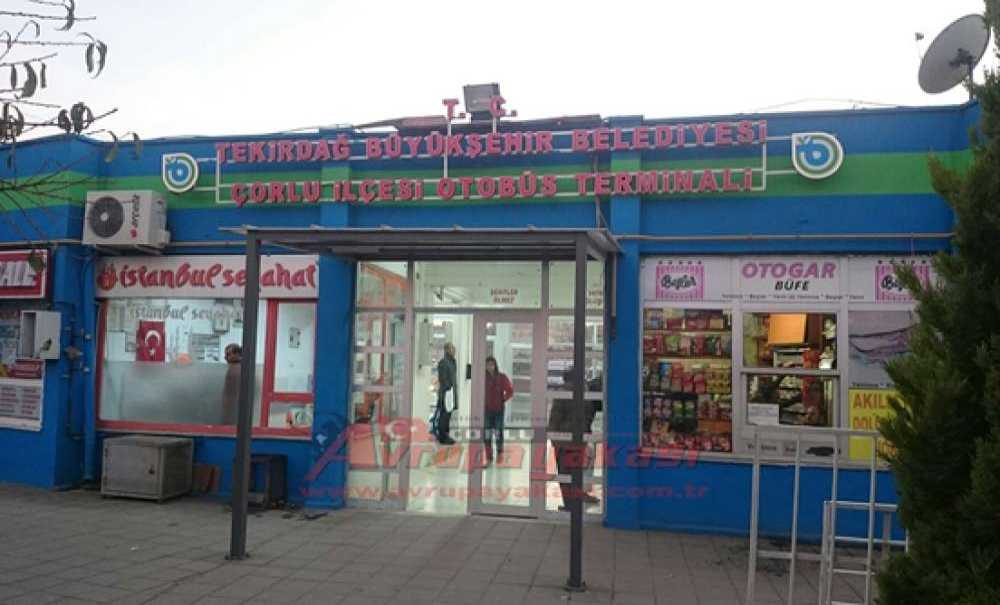 Çorlu Otogarına Makyaj