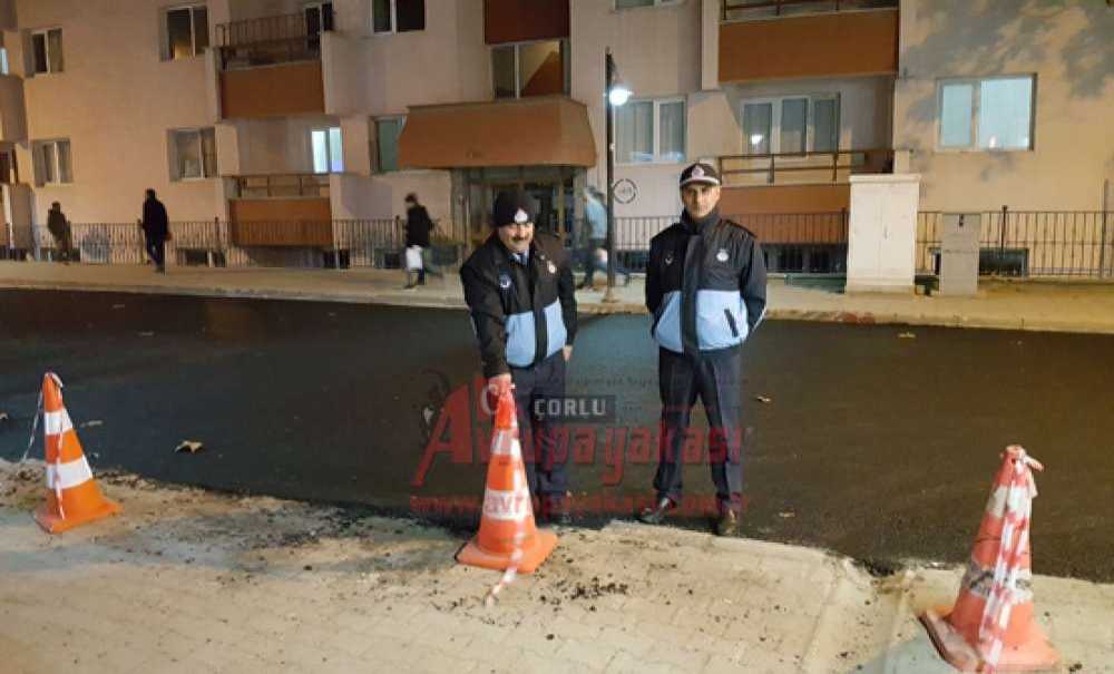 Şinasi Kurşun Caddesi Asfaltlandı