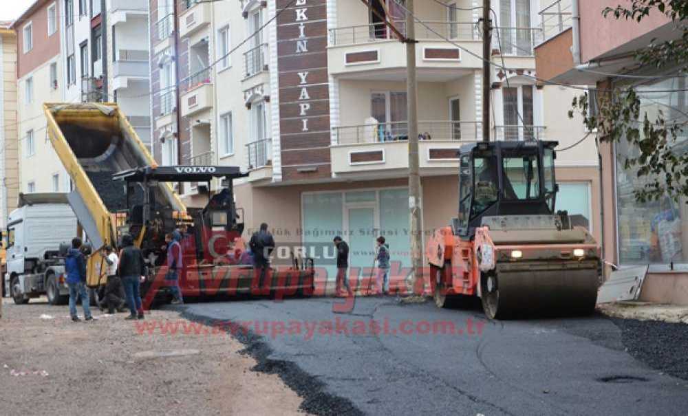 Mavilibahçe Ve Bahçelievler De Asfaltlama Çalışmaları Başladı