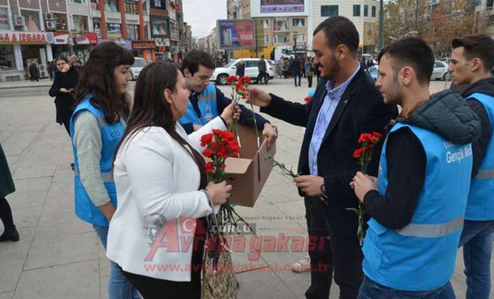 Kent Konseyi Gençlik Meclisi'nden Karanfil