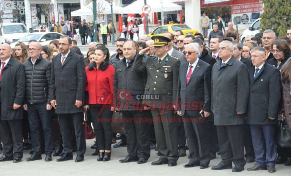 Çorlu'da 24 Kasım Öğretmenler Günü Kutlandı