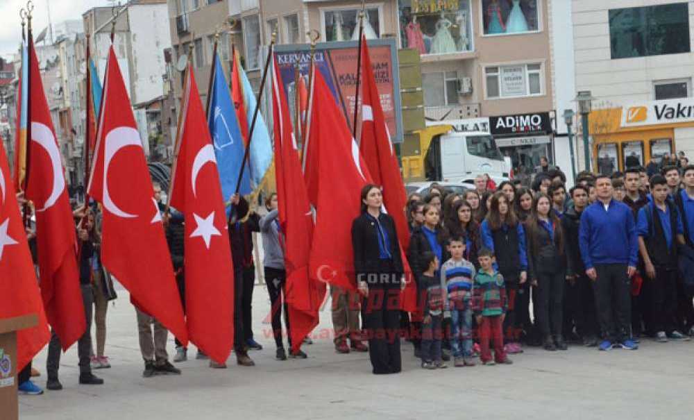 Çorlu'da 24 Kasım Öğretmenler Günü Kutlandı