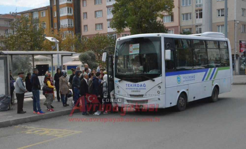 Tekirdağ'da İlçeler Arası Ulaşım Başlayacak