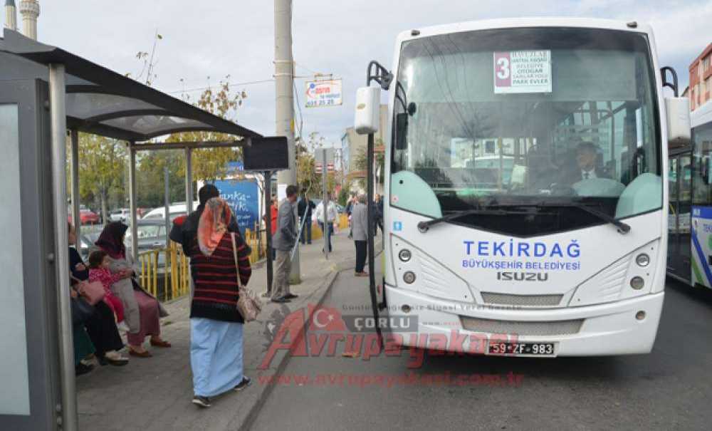 Tekirdağ'da İlçeler Arası Ulaşım Başlayacak