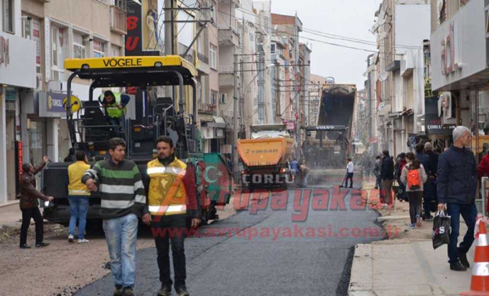 Kumyol Caddesi Ve Aslan Sokak Asfaltlandı