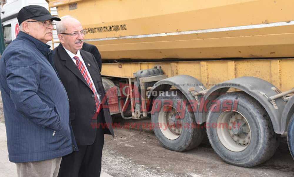 Kumyol Caddesi Ve Aslan Sokak Asfaltlandı