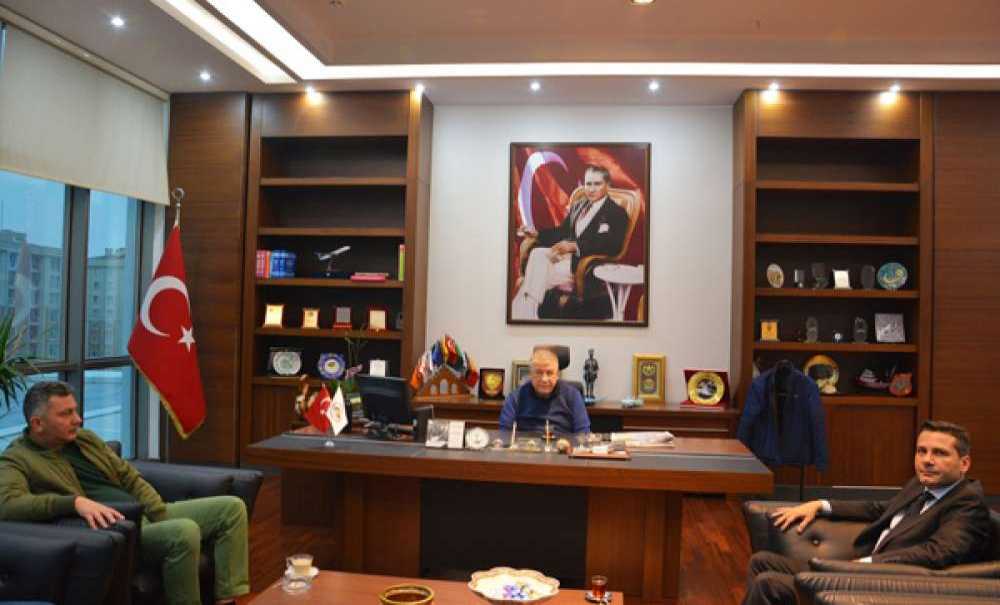 Lifeport Genel Müdürü Saltoğlu'ndan Başkan Sülün'e Ziyaret