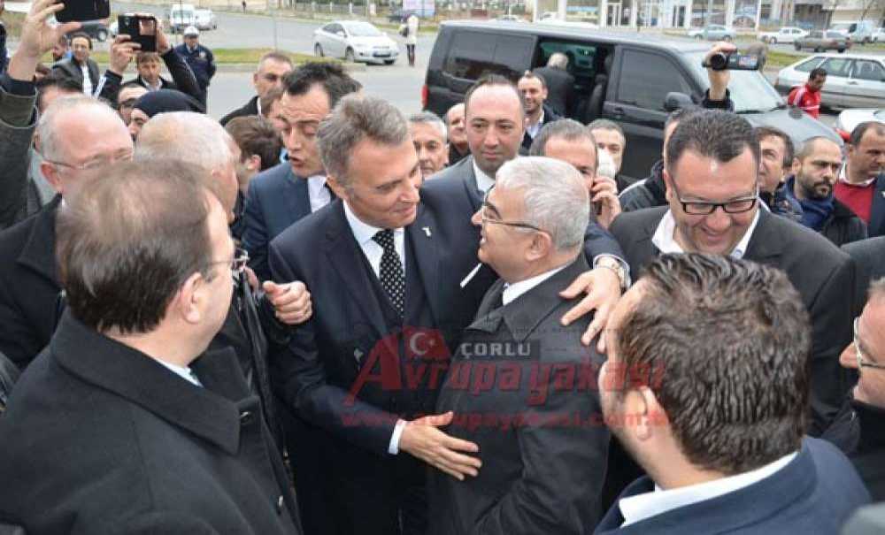 Beşiktaş Başkanı Orman Çorlu'ya Gelecek