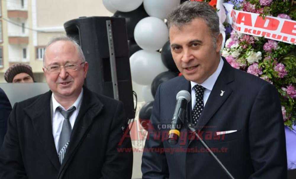 Beşiktaş Başkanı Orman Çorlu'ya Gelecek