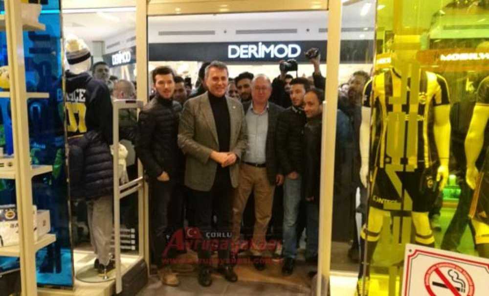 Beşiktaş Başkanı Orman Fenerium'u Ziyaret Etti