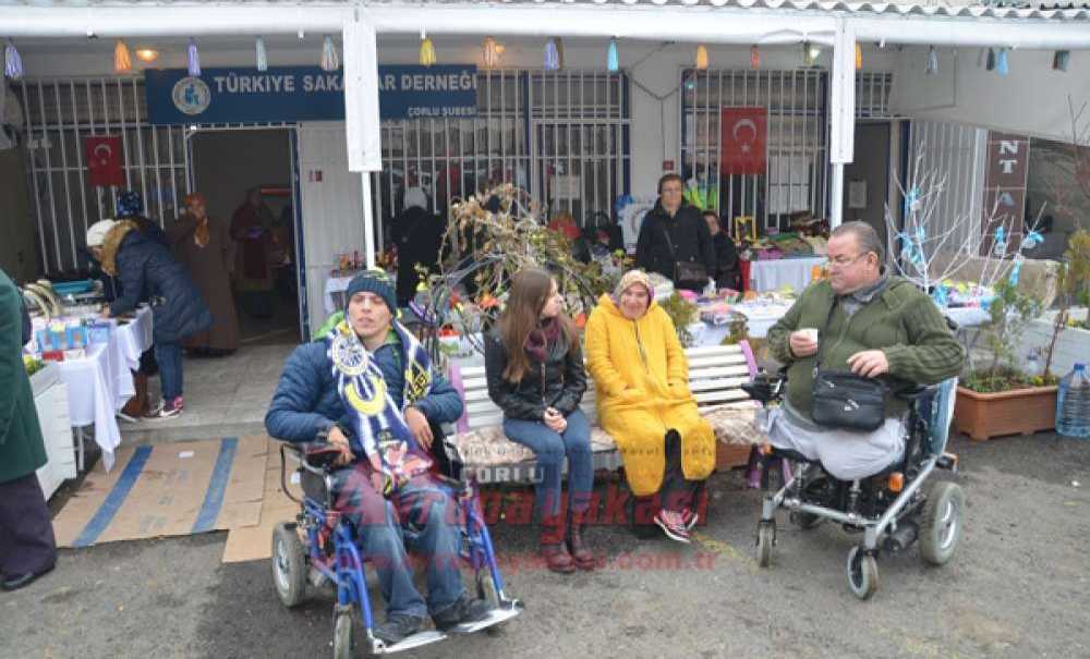 Türkiye Sakatlar Derneği Çorlu Şubesi'nden Kermes