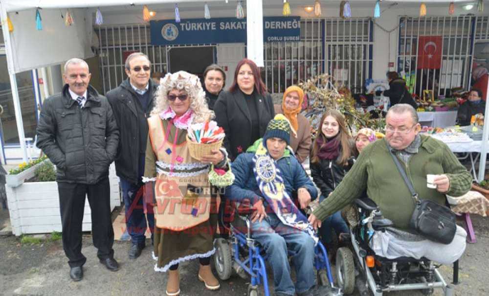 Türkiye Sakatlar Derneği Çorlu Şubesi'nden Kermes