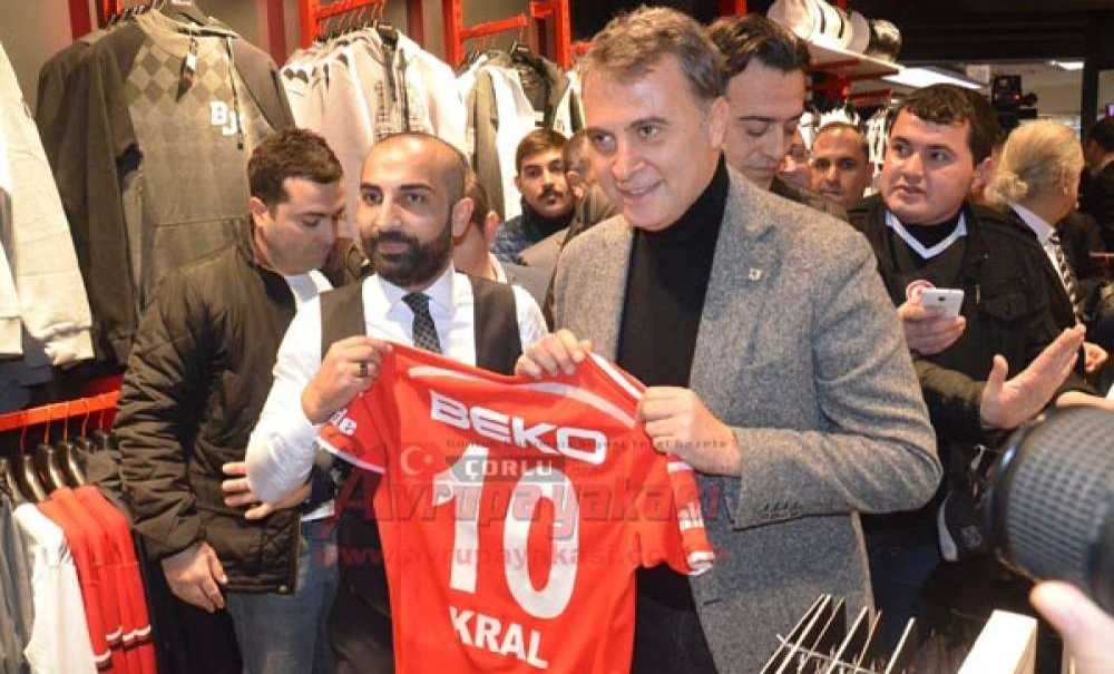 Beşiktaş Başkanı Fikret Orman Çorlu'da