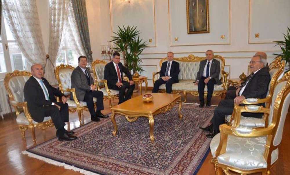 Tbb Başkanı Feyzioğlu'ndan Vali Ceylan' A Ziyaret