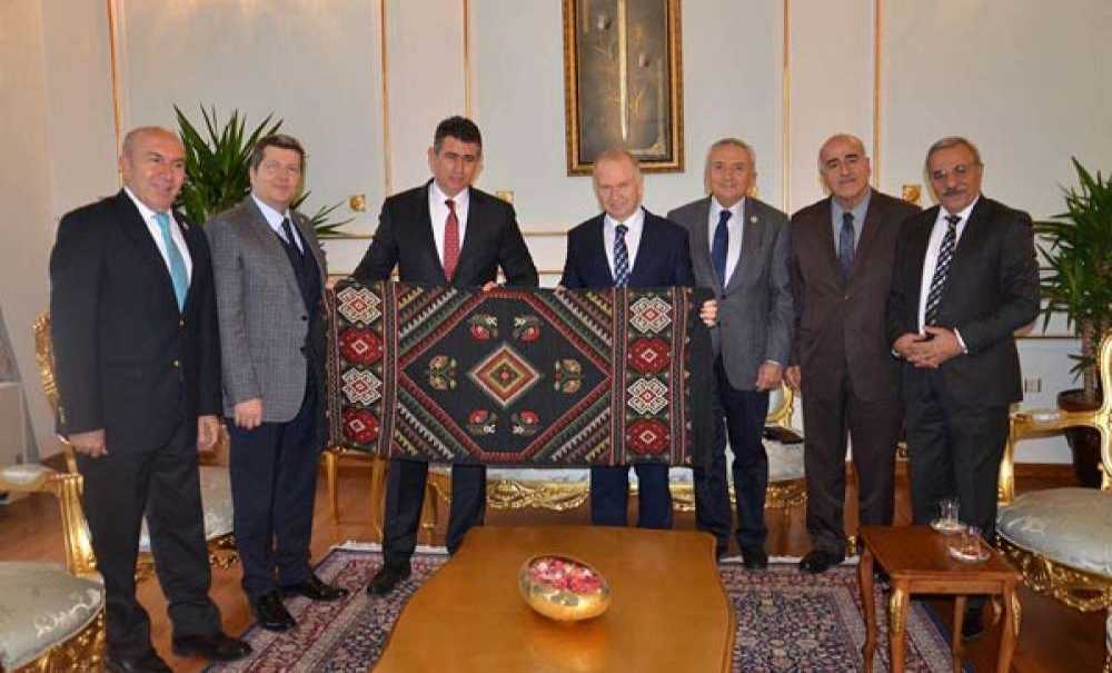 Tbb Başkanı Feyzioğlu'ndan Vali Ceylan' A Ziyaret