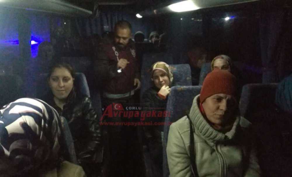 Çorlu Polisinden Huzur Uygulaması