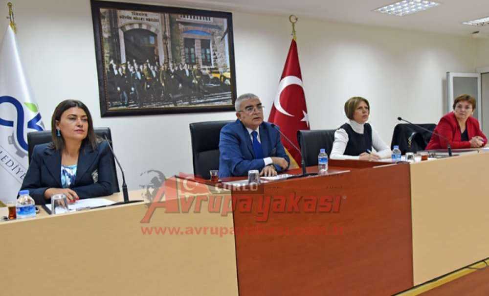 Çorlu Belediye Meclisi'nin Aralık Gündemi Belli Oldu