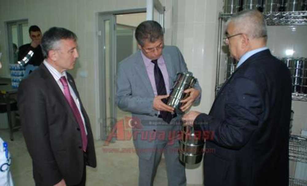 Kaymakam Doğan, Başkan Baysan Ve Meclis Üyeleri Aşevini İnceledi