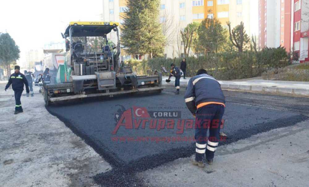 Büyükşehirden Emlak Konutlarına Asfalt