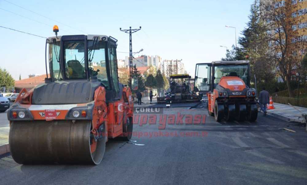 Büyükşehirden Emlak Konutlarına Asfalt